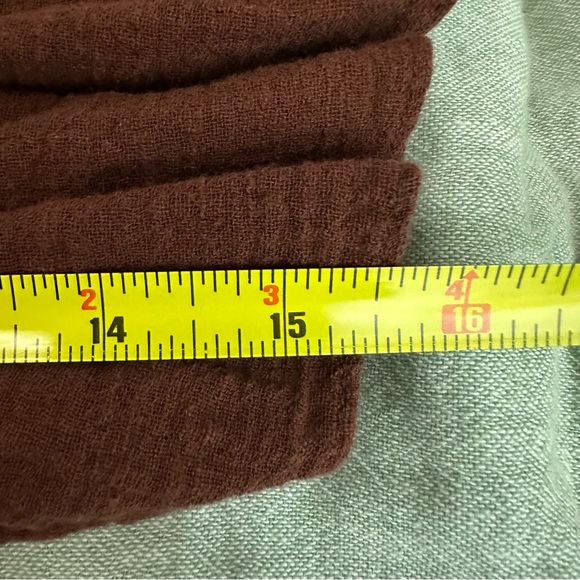 Free People Falling Flowers Crop Top 100% Cotton Boho Cottagecore Size L - Picture 8 of 8